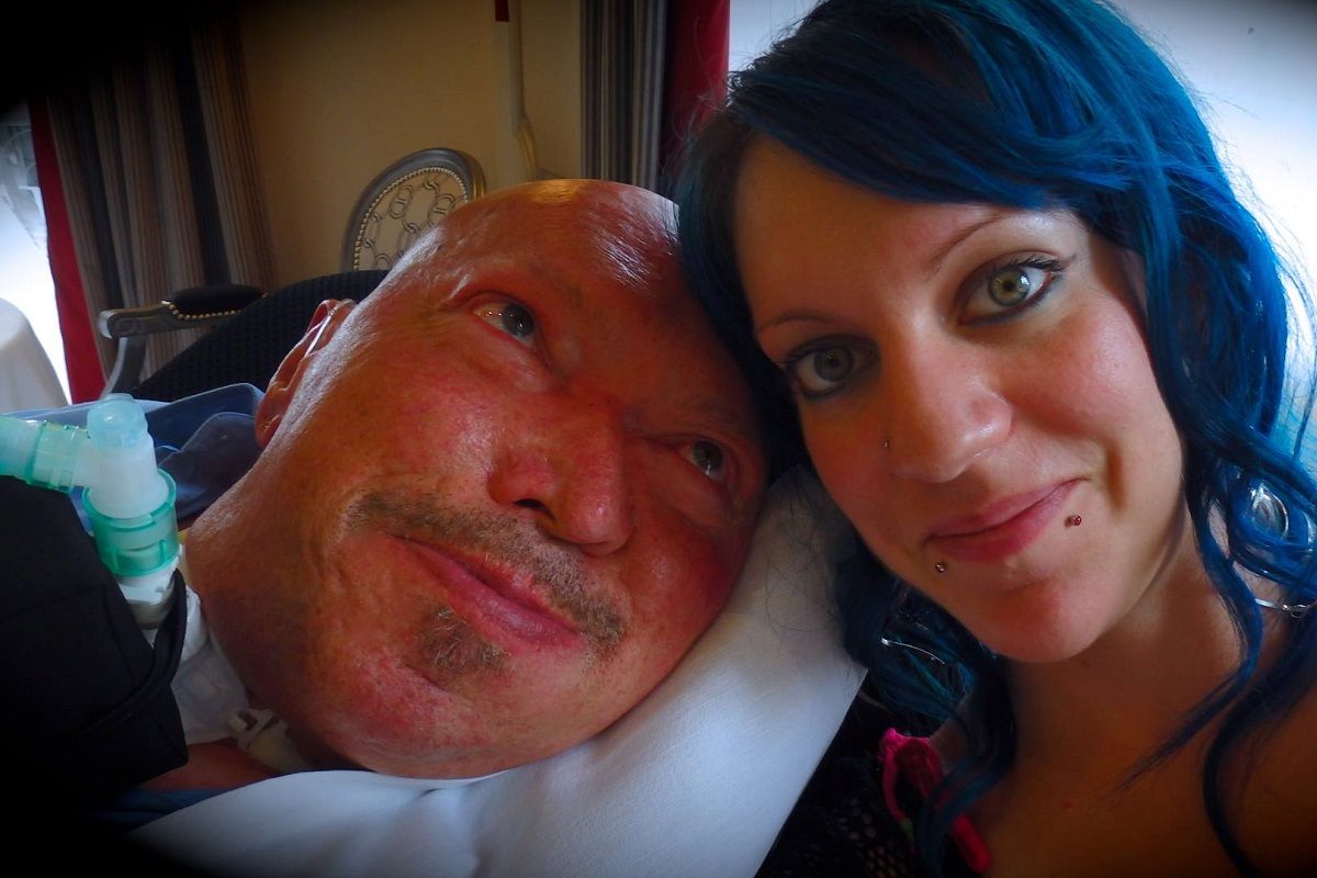 Marcel NUSS President Fondateur de l APPAS et Jill NUSS a Nime en Aout 2014