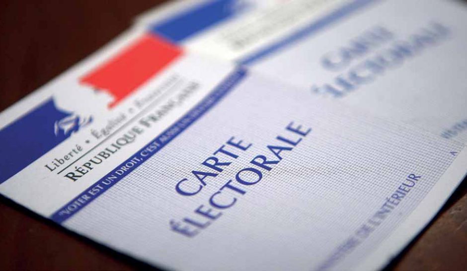La Carte d electeur des elections en 2015