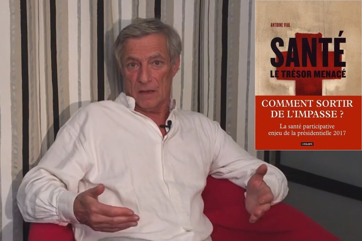 Antoine Vial auteur de Sante le trésor menace paru au édition Atalante en janvier 2017