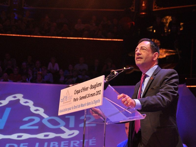 Jean-luc Romero president de ADMD