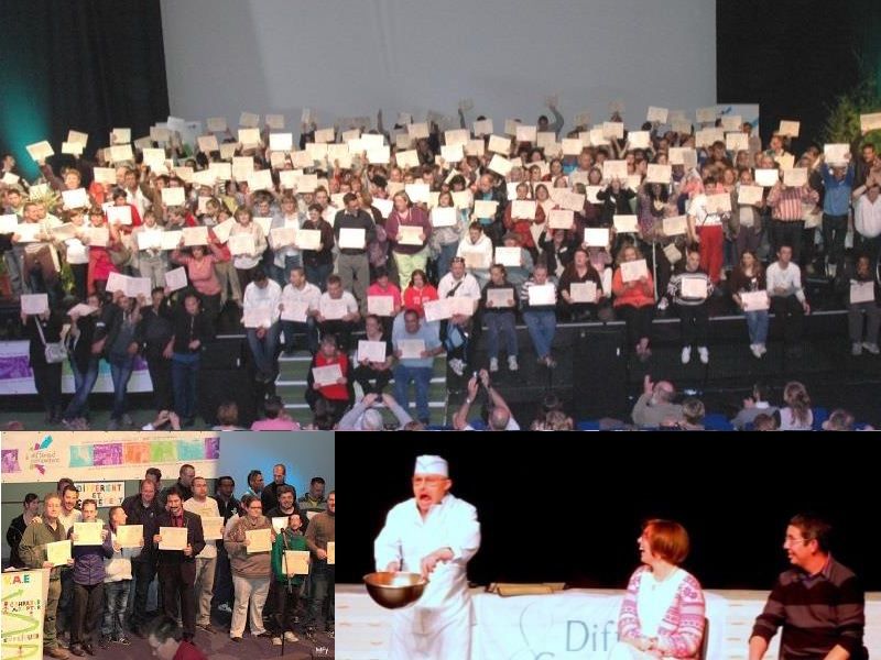 Edition de la sixieme edition de remise de prix en ile de france par l association differentetcompetent