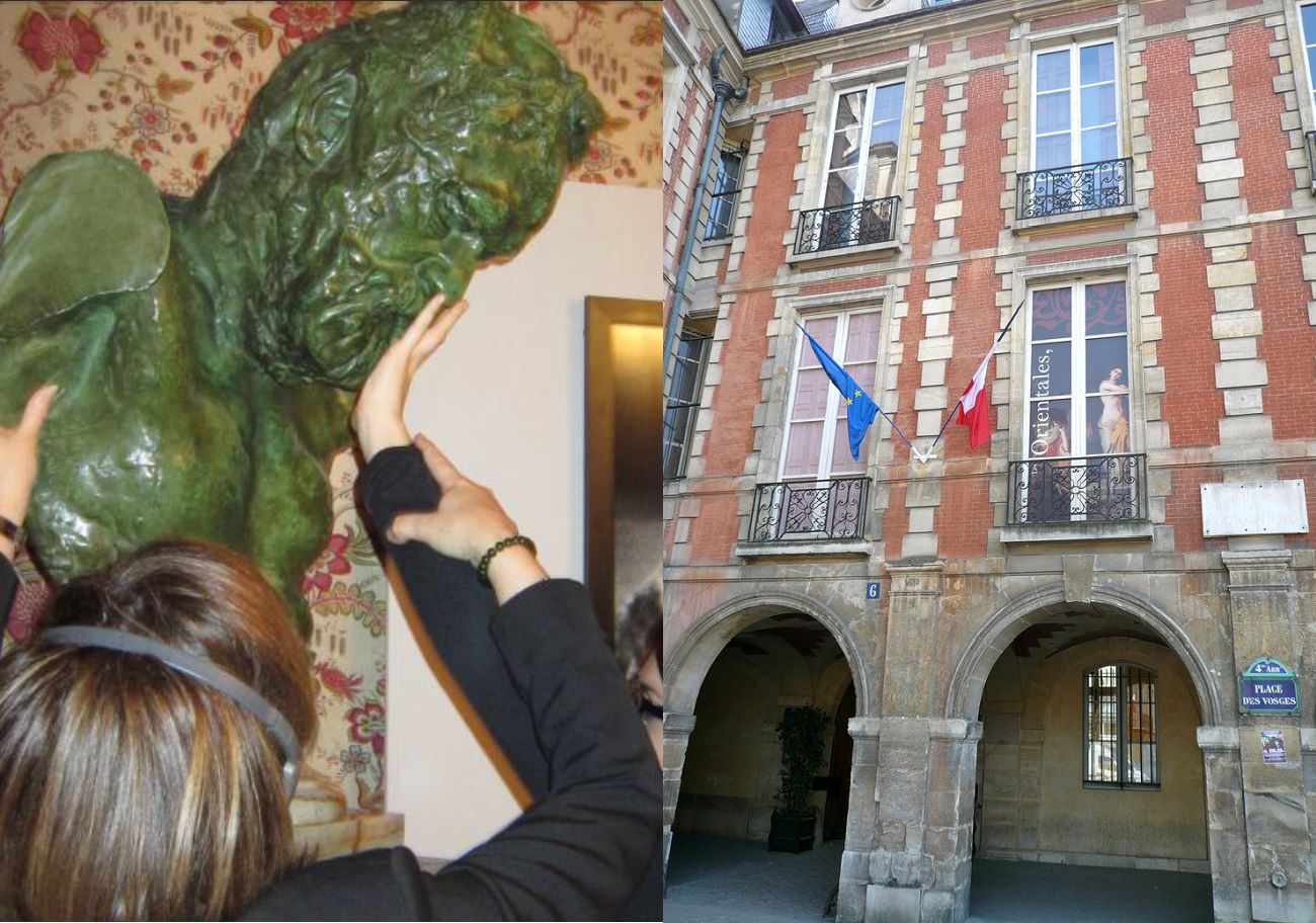 Visite en audiodescription Musee Victor HUGUO
