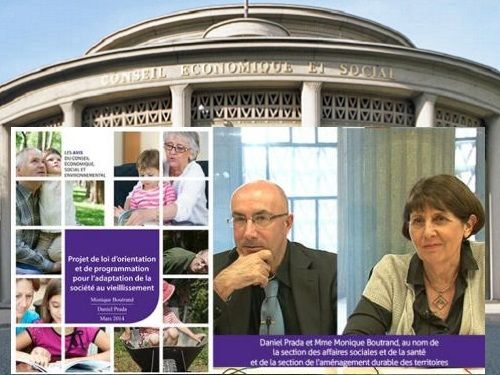 Le CESE rend un avis sur le projet de loi l'adaptation de la soci&eacute;t&eacute; au vieillissement