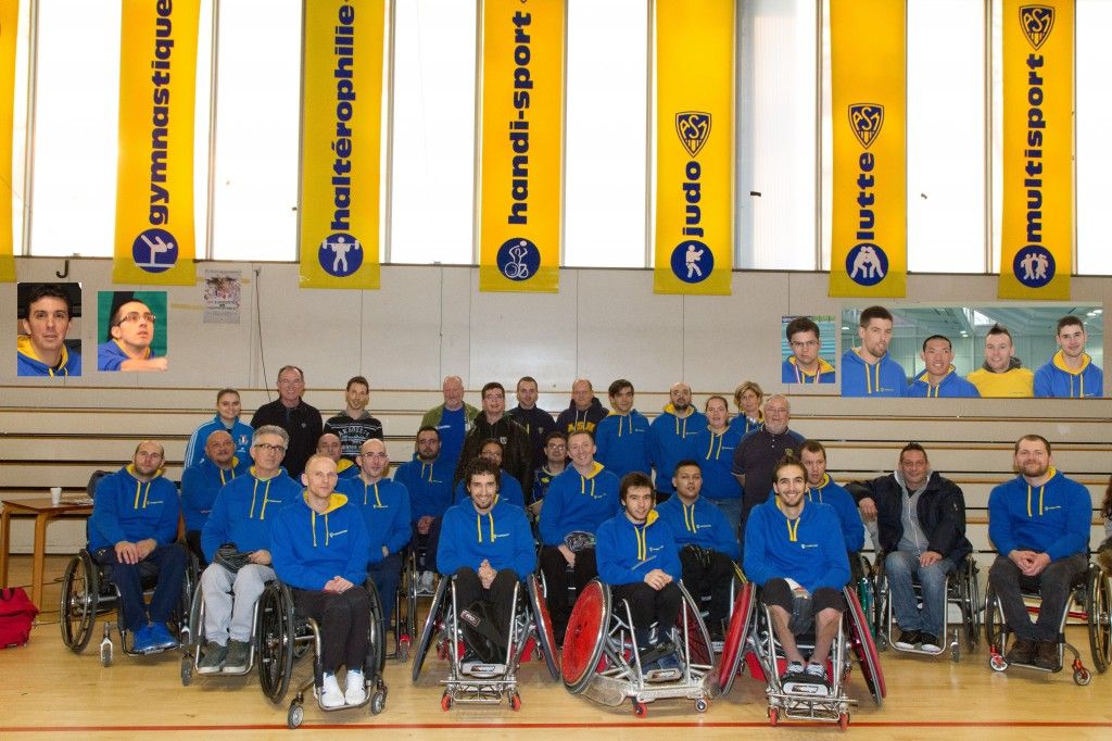 Groupe handisport saison 2014-2015 ASM Omnisports