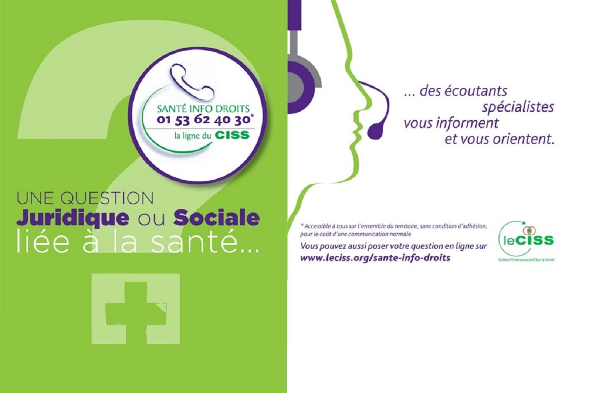 Affiche CISS service appel telephonique