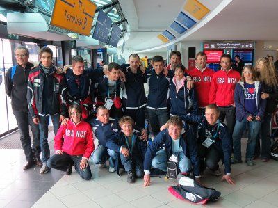 l&rsquo;&eacute;quipe de france de ski nordique et alpin de sport adapt&eacute; a son retour de Turquie fatigu&eacute; mais heureuse