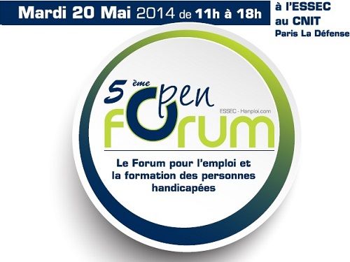 Logo du 5eme de l'Open Forum et fêtera 20 ans d'existence