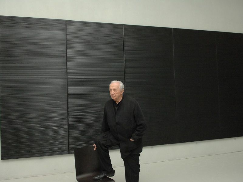 Pierre SOULAGE la passion du noir