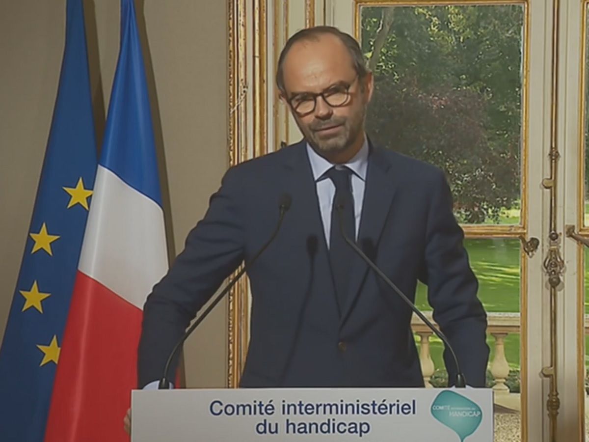 Edouard PHILIPPE lors du Comite Intermisteriel du Handicap du 20 septembre 2017