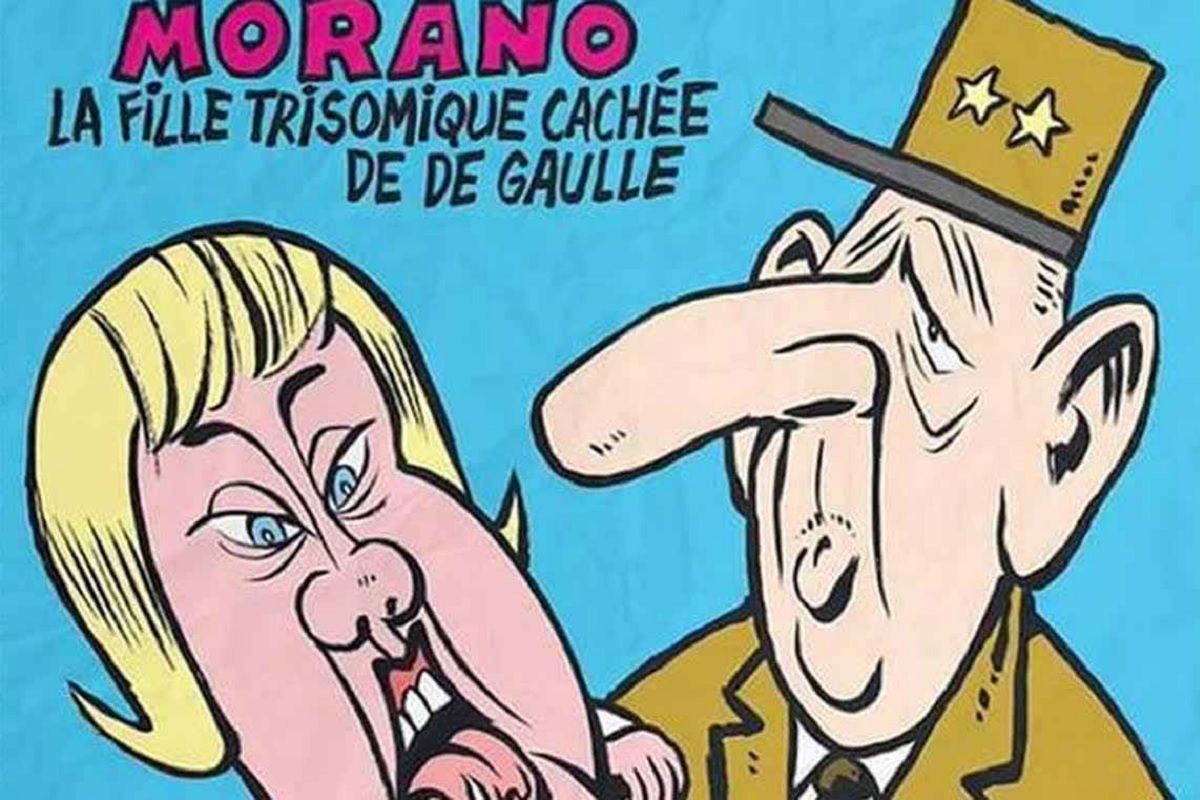 Une de l edition de Charlie Hebdo datee du 7 octobre 2015 avec une caricature signee Riss