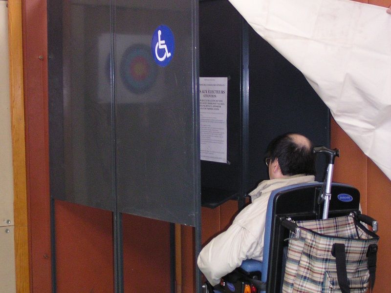 Handicap Vote Entre Isoloire