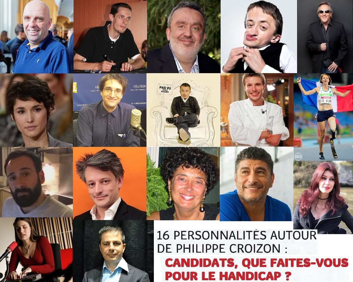 16 personnalites en situation de handicap ou concernee par le handicap interpelle les candidats a la presidentielle de 2017