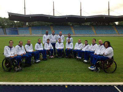Equipe de France de rudgy en fauteuil