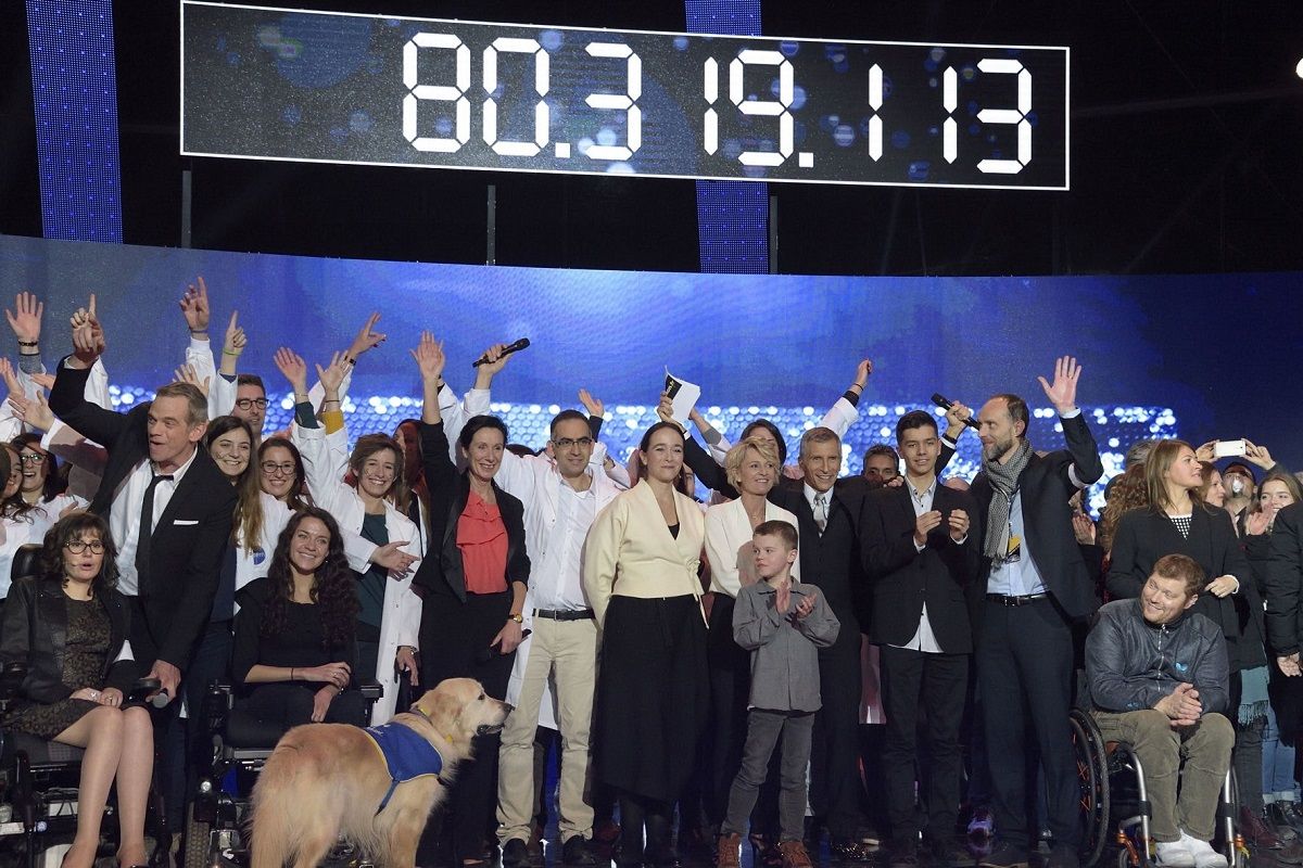 Fin du telethon 2016 plus de 80 millions d euros recoltes