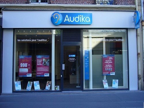 Presbyacousie magasin Audika (illustration)