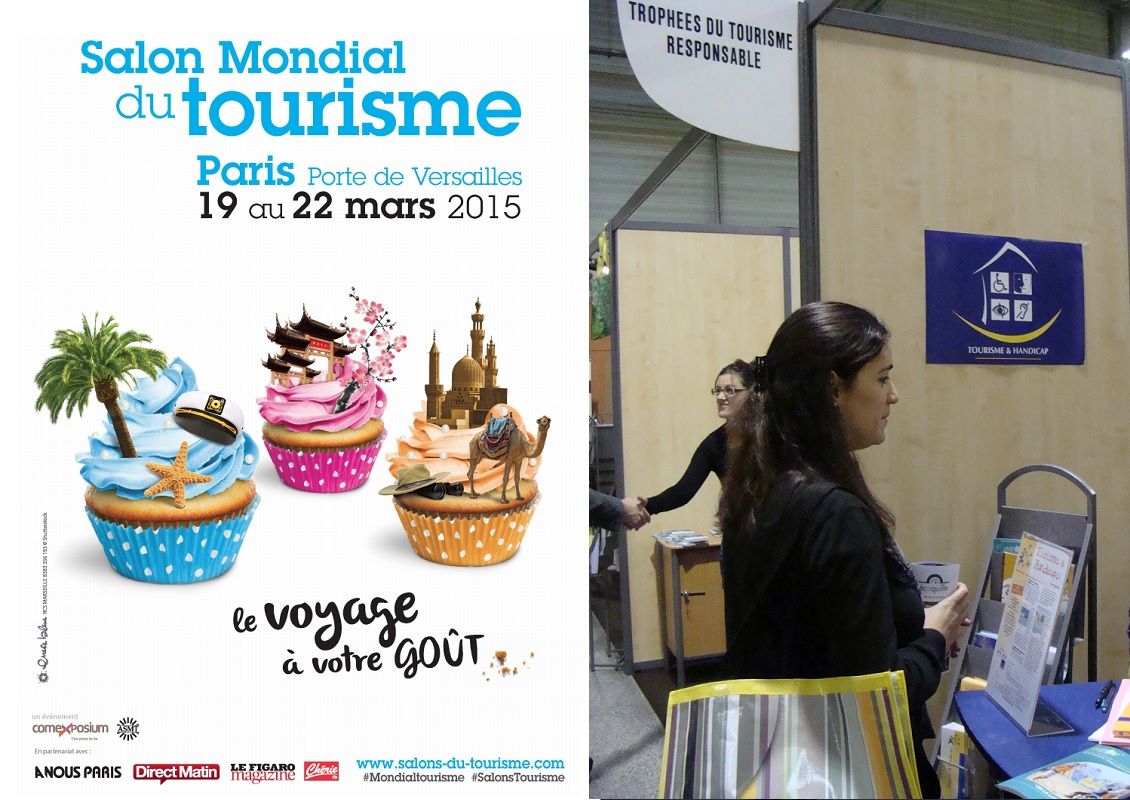 Affiche du Salon mondial du tourisme 2015