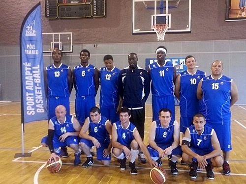 Equipe de France de Basket de la F&eacute;d&eacute;ration Fran&ccedil;aise des Sports Adapt&eacute;s