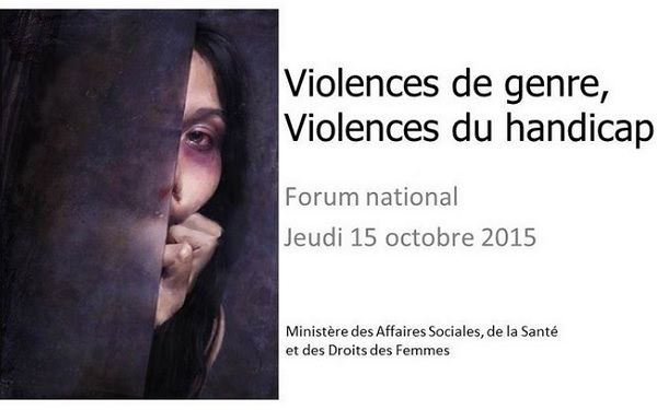 Affiche Violence du Handicap par l association la FDFA