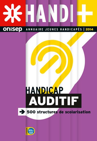Couverture des annuaire ONISEP Handicap volet auditf