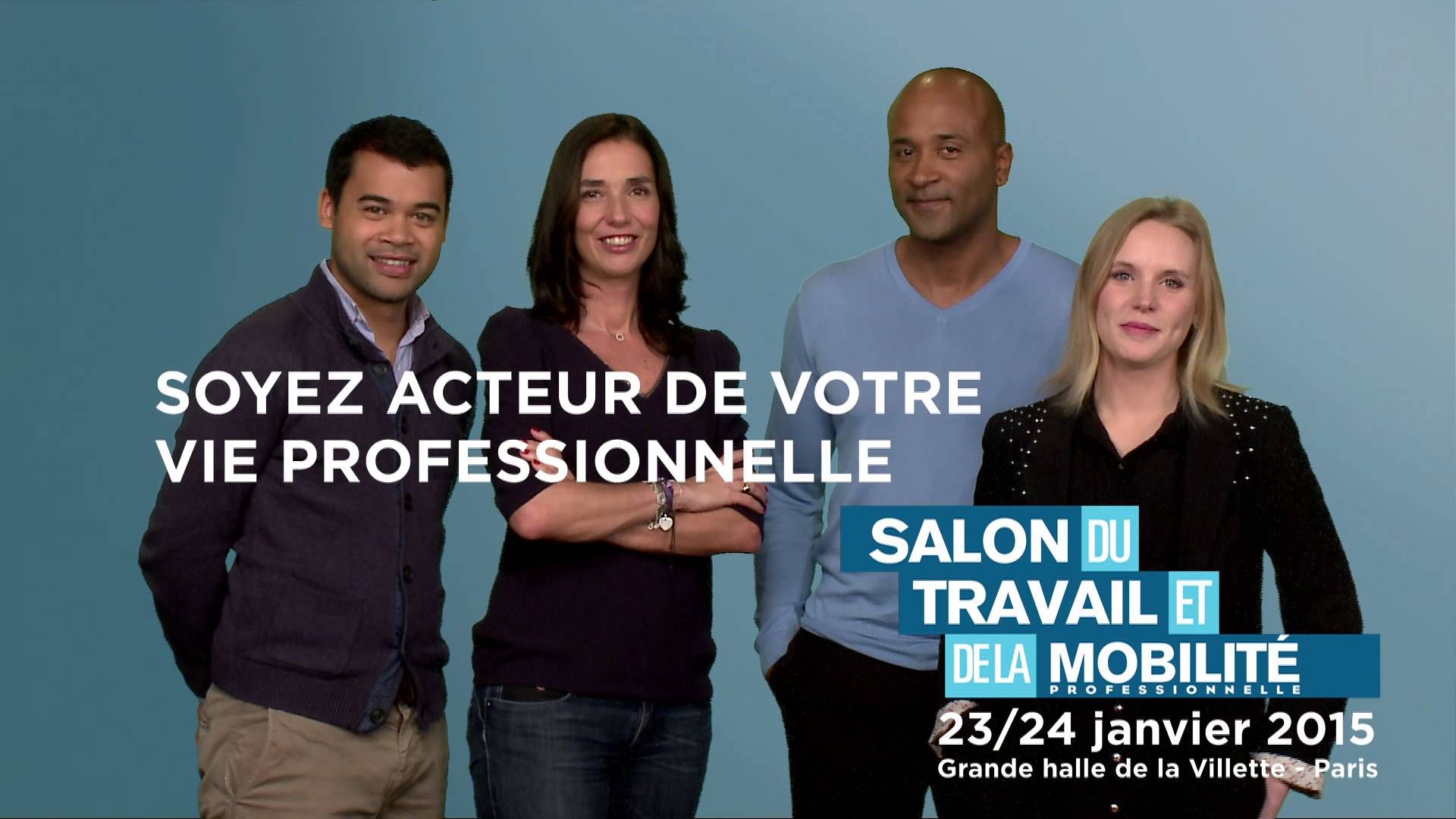 Affiche du Salon du travail et de la mobilite