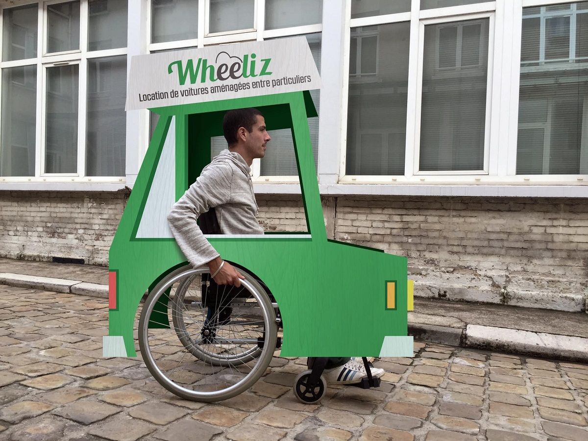 Fauteuil Sandwich Wheeliz