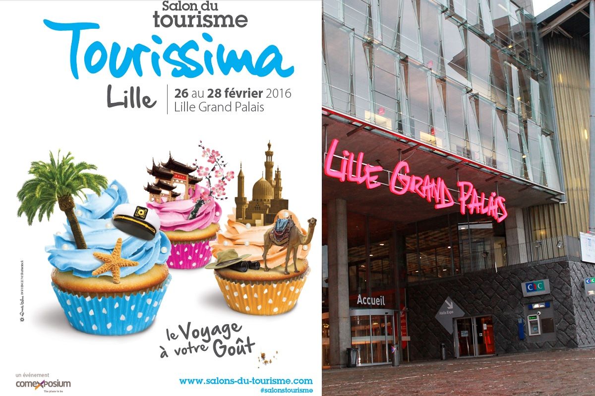 Salon TOURISSINA de Lille du 25 au 28 fevrier 2016