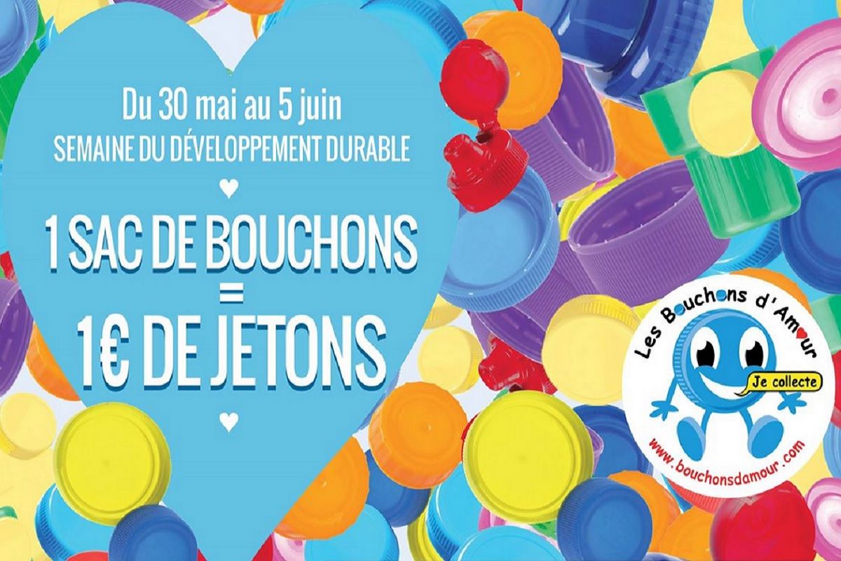 Logo Operation recolte bouchon par le Groupe Barriere