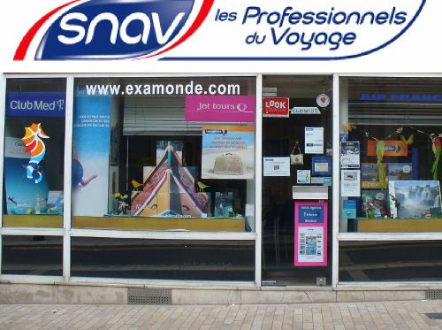 Une agence de voyages examonde-selectour