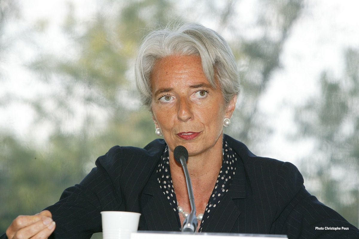 Christine Lagarde presidente du FMI et condamnee dans l affaire Bernard TAPIE