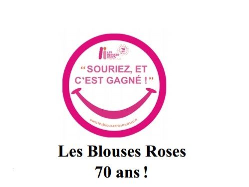 Des bénévoles de l'association Blouse rose