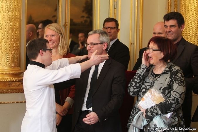 Palais Elysees reception embrassade_ presidentielle