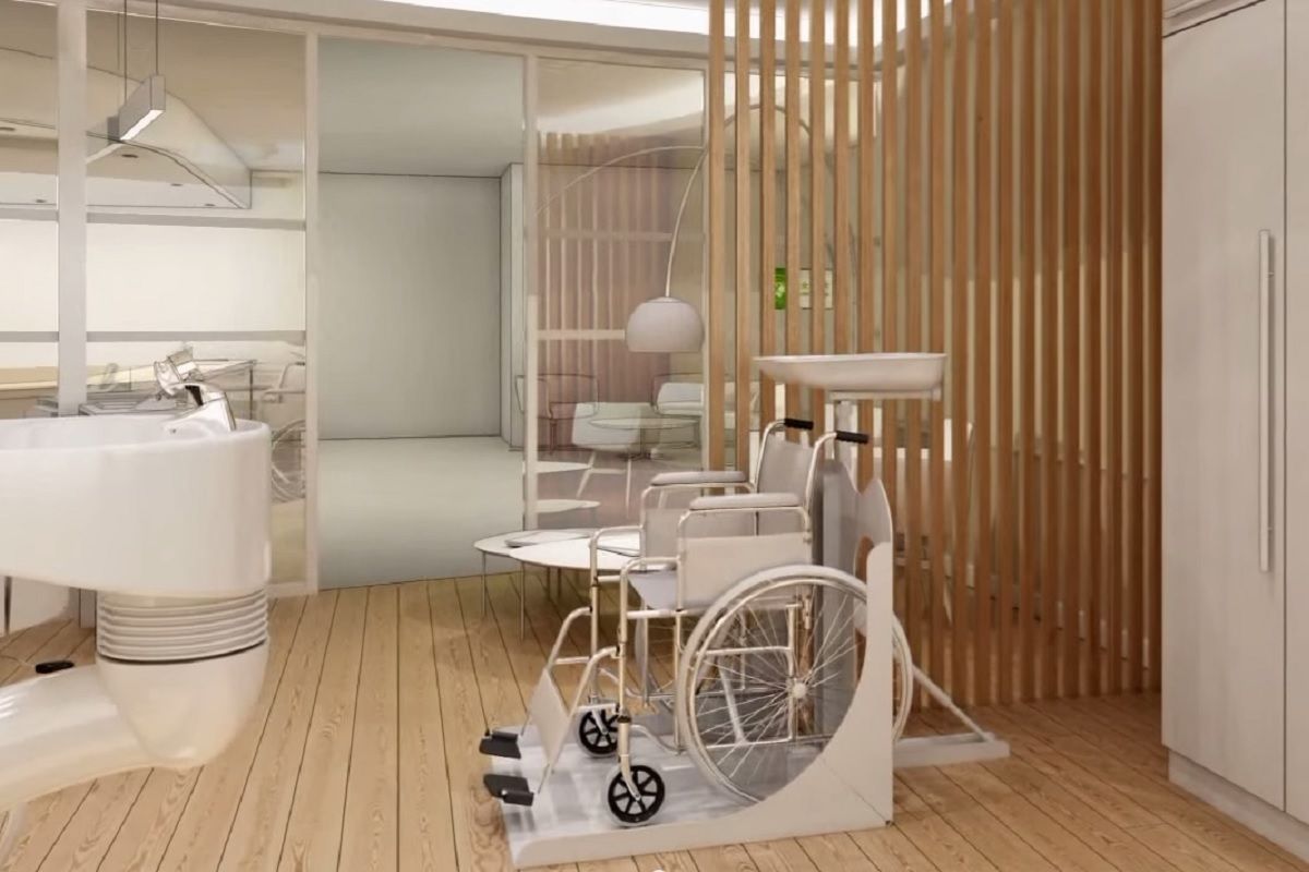 Salon de coiffure accessible