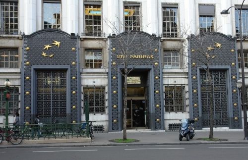 si&egrave;ge de la Banque BNP Paribas situ&eacute; a Paris