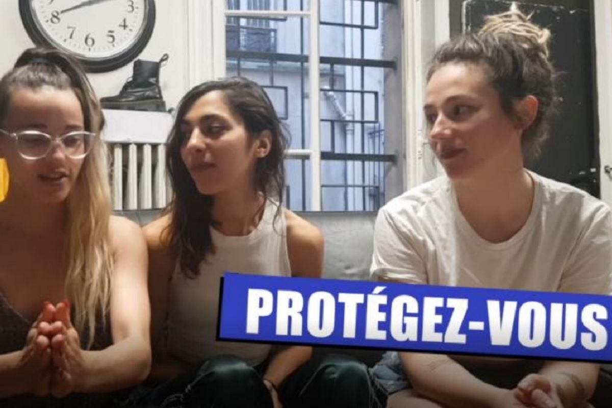 Les marraines de l'association le groupe l.e.j lance un message de prévention fort aux côtés de la jna 800c8