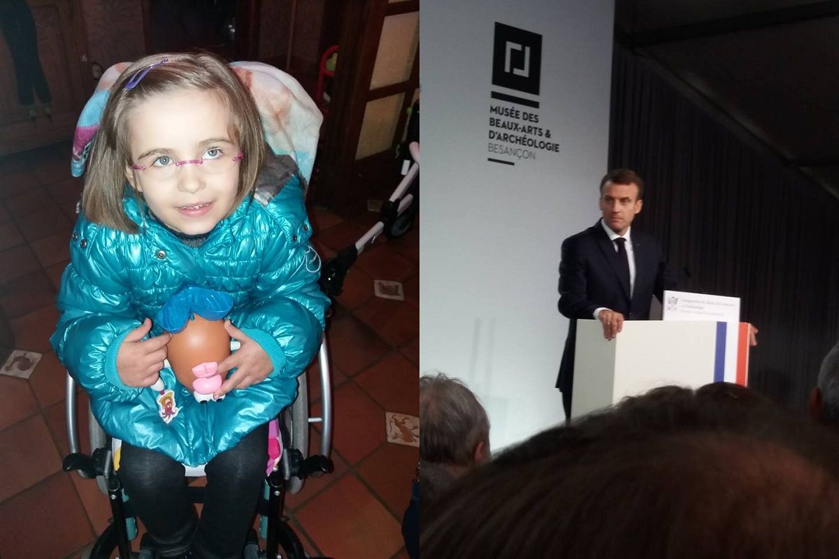 Jade telle que le jour de la rencontre avec Emmanuel macron a droite 5bfb1