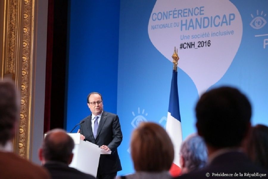Le Chef de l Etat lors son discours