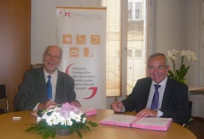 Signature convention Agefiph gema handicap