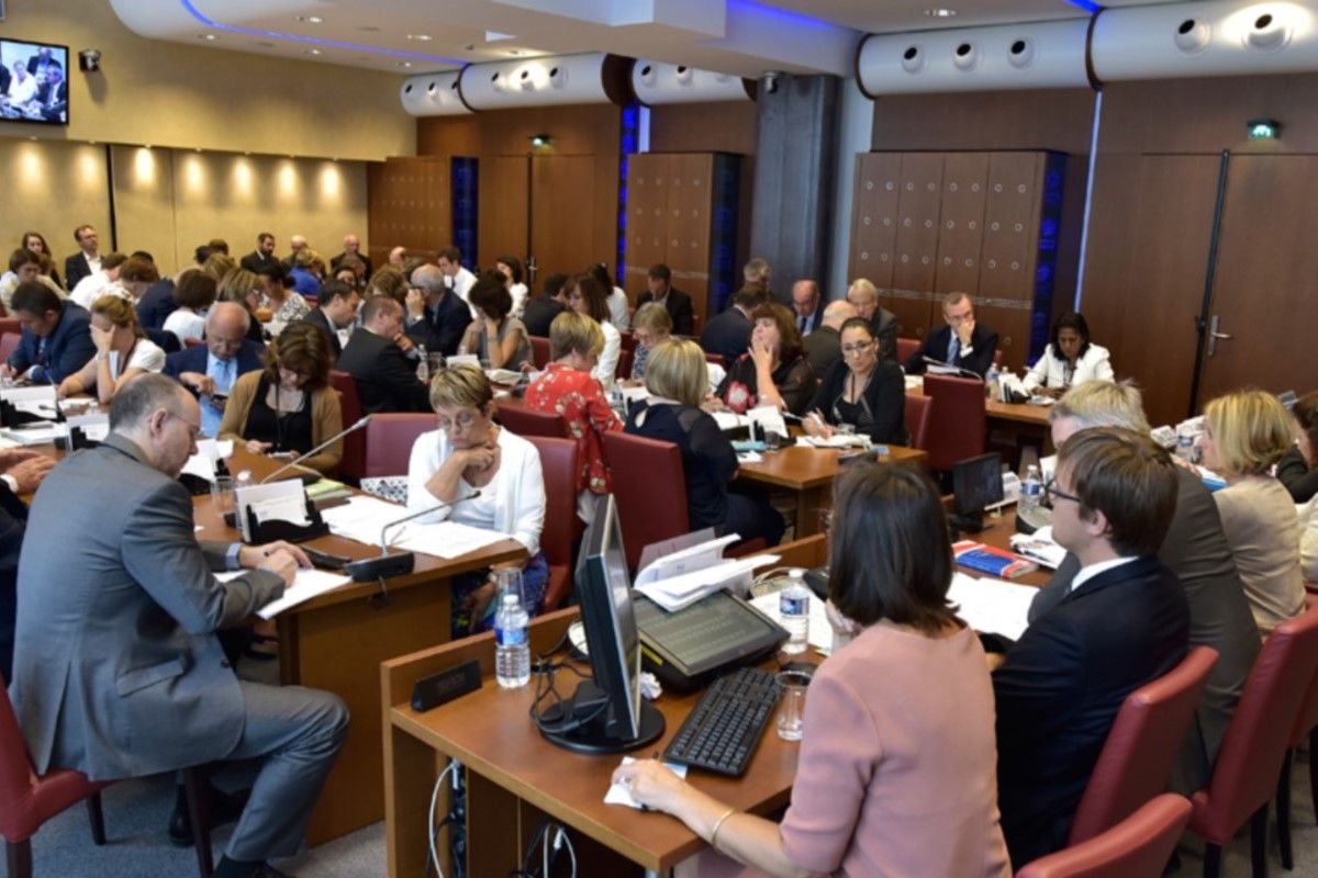 Réunion de la commission des affaires sociales le 5 juillet 2017
