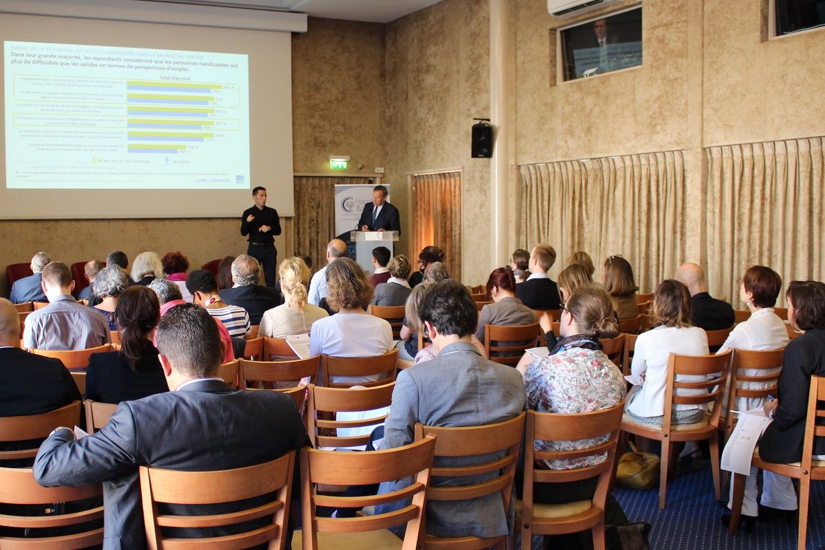 Conference de presentation Barometre IPSOS le 22 juin 2016 a Paris