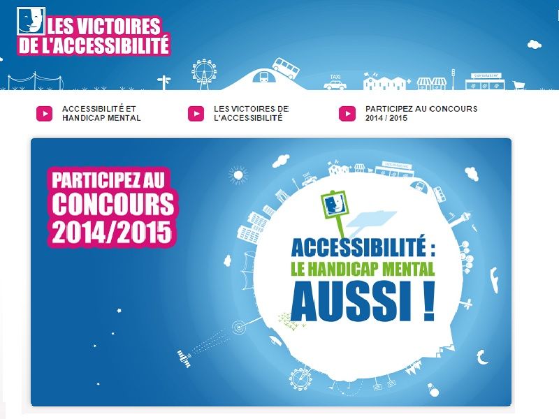 Victoire de accessibilite 2014 2015 UNAPEI
