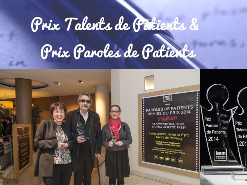 Remise du Prix Parole de Patient