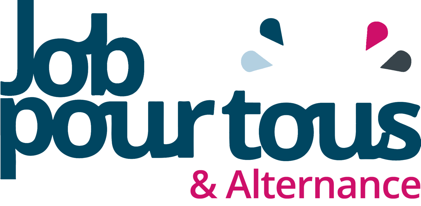 Logo du salon Job pour tous avec en focus cette année et pendant trois semaine l’alternance