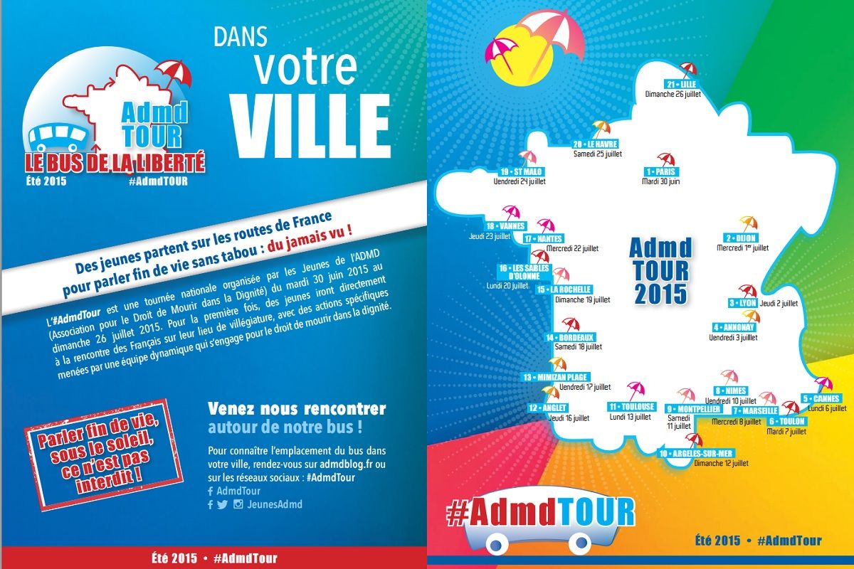 ADMD Affiche Bus de la Liberte