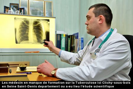 Les médecin en manque de formation sur la Tuberculose ici Clichy-sous-bois en Seine Saint-Denis