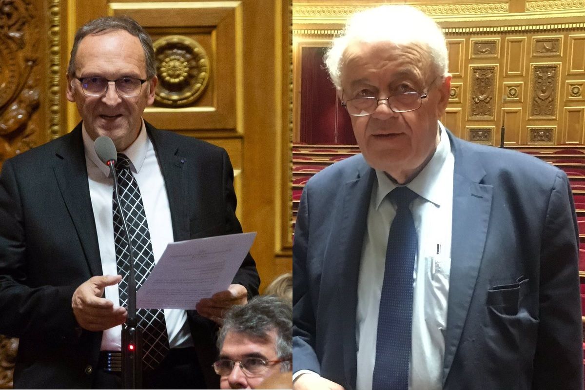 Le Sénateur de la Drôme (LREM) Bernard BUIS et le Sénateur de la Corrèze Daniel CHASSEING (RTLI) e5d0c