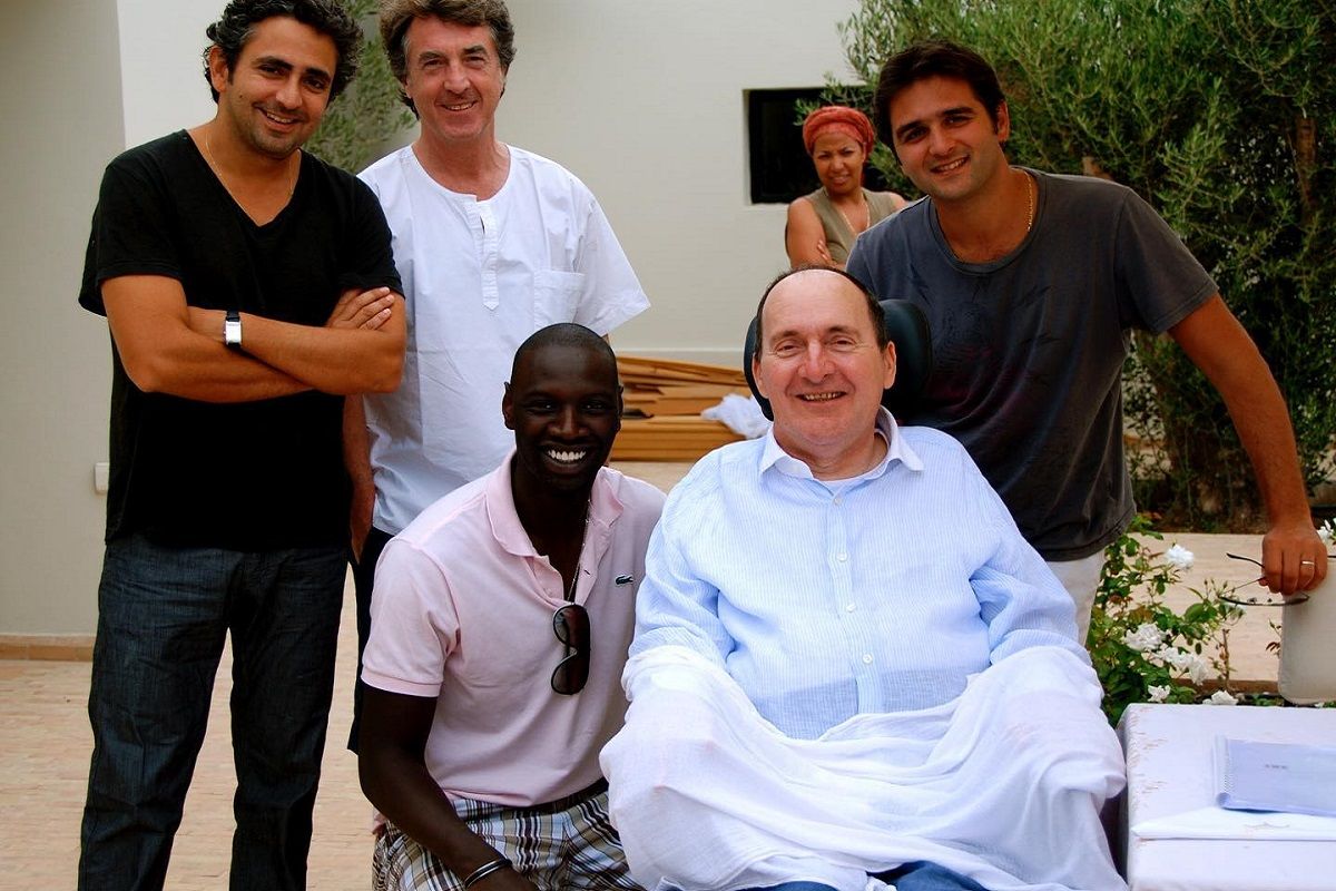 Les réalisateur du film intouchable Éric Toledano et Olivier Nakache au coter de Philippe Pozzo Di Borgo 6eeeb