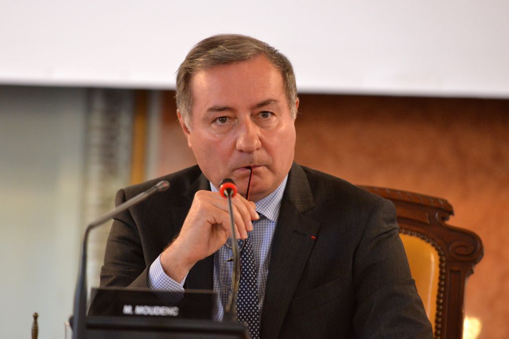 Jean Luc MOUDENC Maire de Toulouse lors du Conseil Municipal du 26 juin 2014