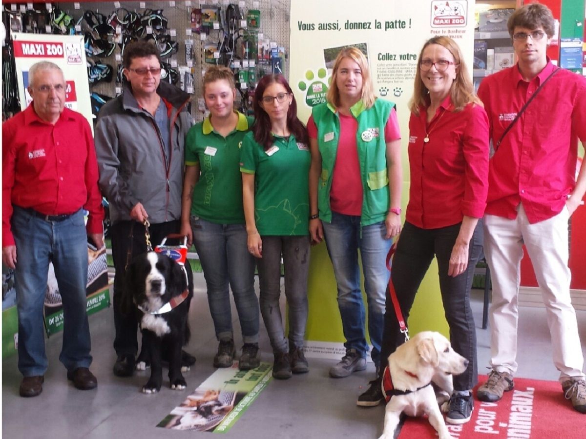Frederic Gaillanne fondateur de la Fondation lors du lancement de l operation de collecte