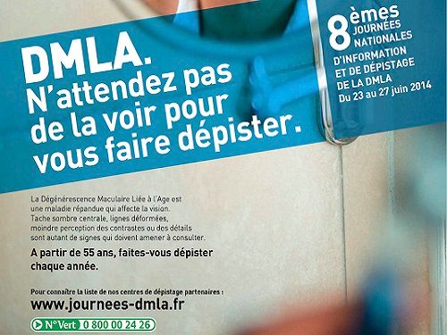 Affiche DMLA 2014 grand public