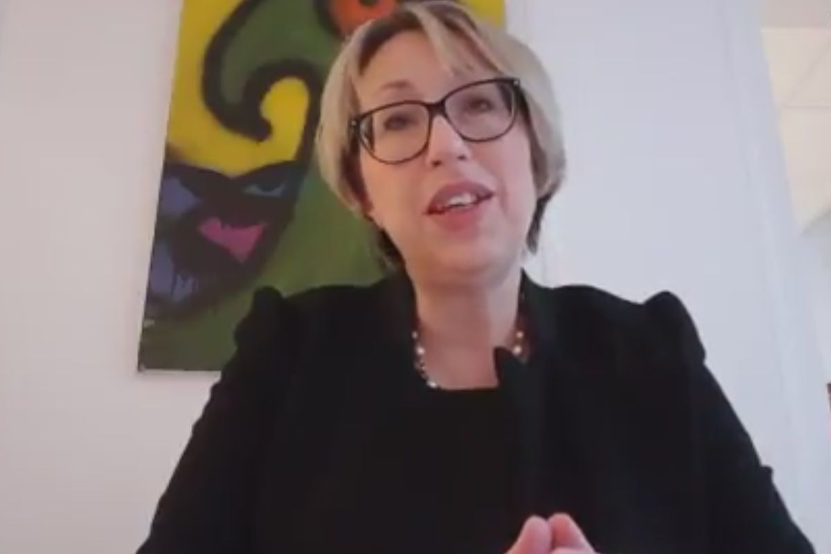 Marie Anne MONTCHAMP marraine de la 20e edition de la Semaine pour l emploi des personnes handicapees